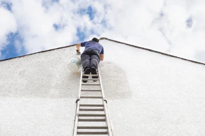 Peinture extérieure à Crevant — façades et ravalement
